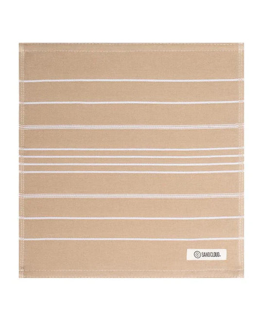 Classic Bath Washcloth Bundle- 6 Pack - Sand
