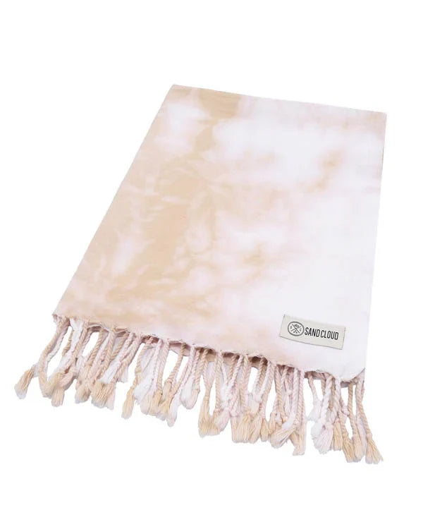 Acid Wash Tie Dye - Warm Taupe