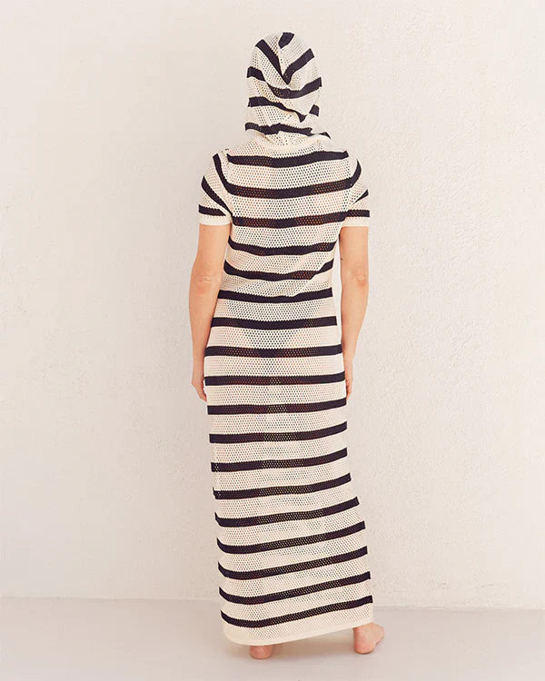 Gappo Hooded Net Dress
