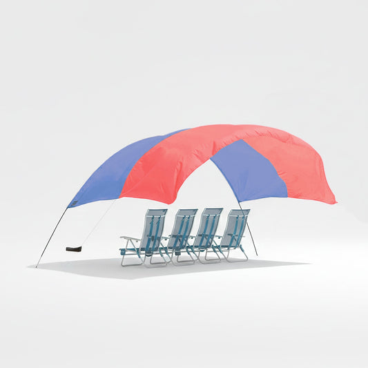 Shibumi Shade with Wind Assist - Coral