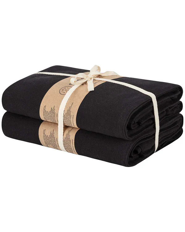 Terra Fringeless XL Bath Bundle - Black