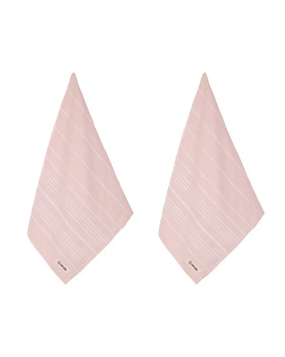 Classic Fringeless Hand Bath Bundle 2 Pack - Calcite Pink