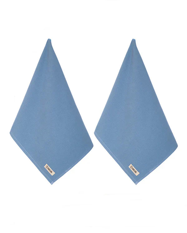 Terra Fringeless Hand Bath Bundle 2 Pack - Slate Blue