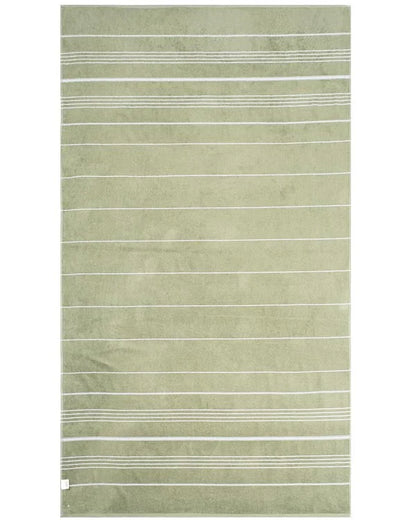 Classic Fringeless XL Bath Bundle - Hedge Green