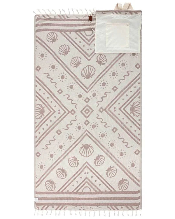 Seashells Towel Bag