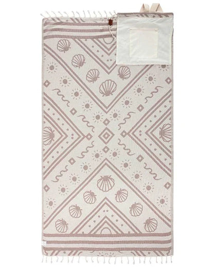 Seashells Towel Bag