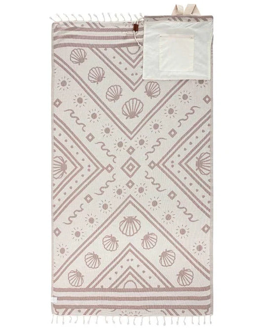 Seashells Towel Bag