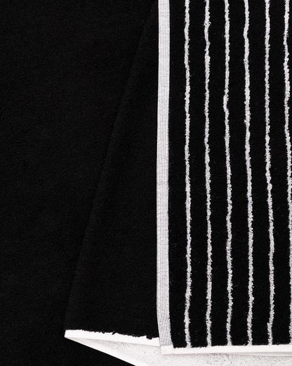 Micro Stripe Bath Bundle - 2 Pack - Black