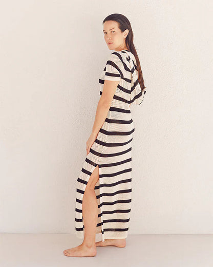 Gappo Hooded Net Dress