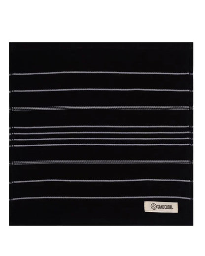 Classic Bath Washcloth Bundle- 6 Pack - Black