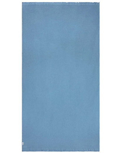 Micro Waffle XL Bath Bundle - 2 Pack -Slate Blue