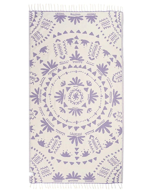 Boho Towel Purple