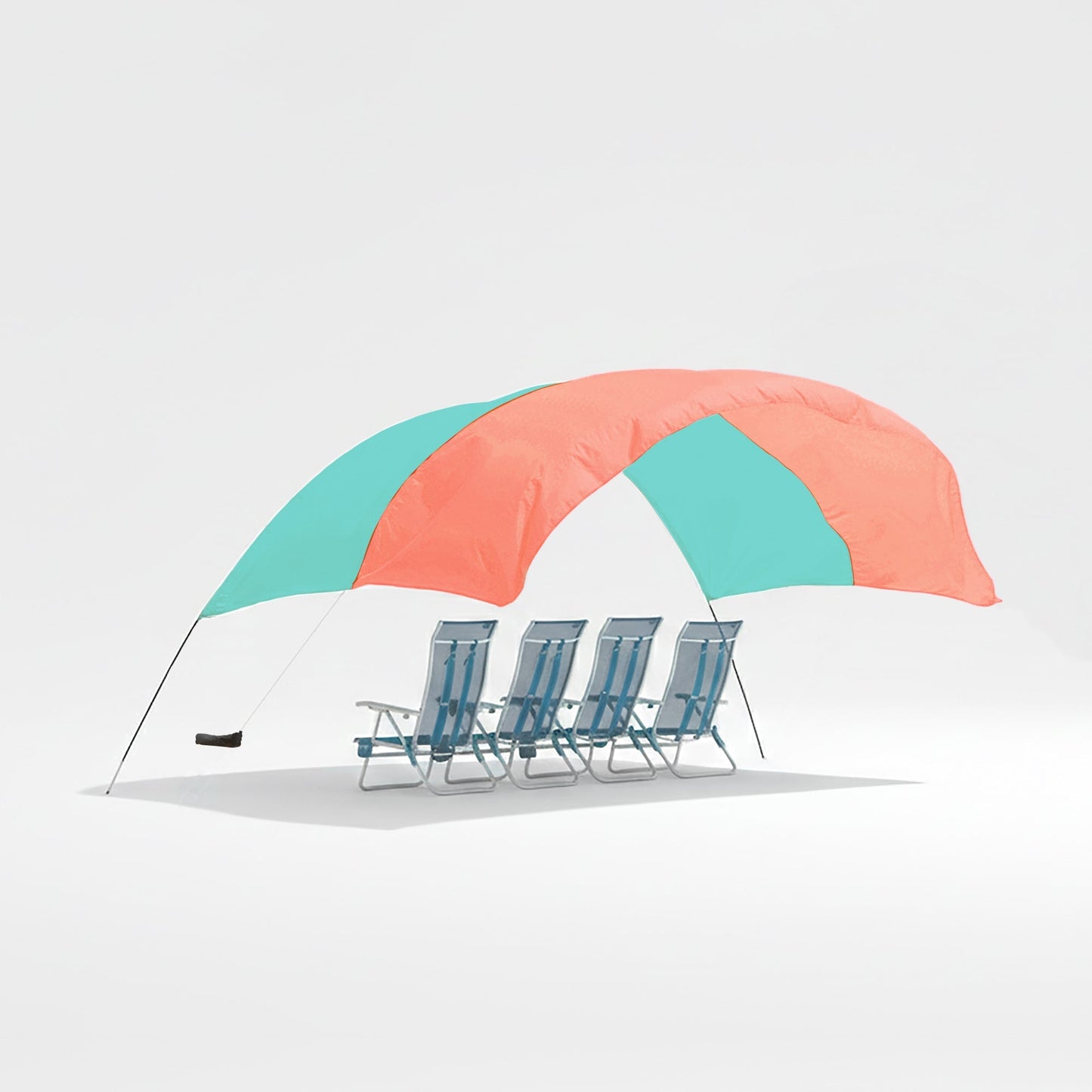 Shibumi Shade with Wind Assist - Sea Glass