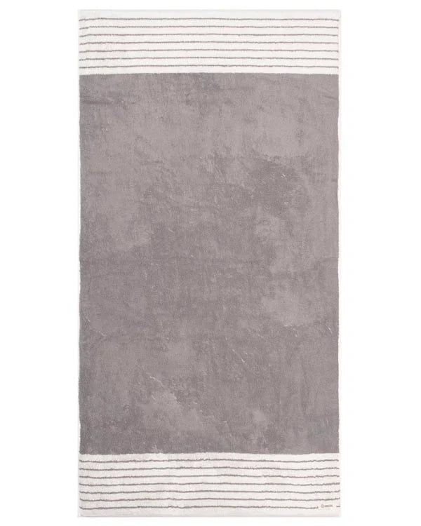 Micro Stripe Bath Bundle - 2 Pack - Grey