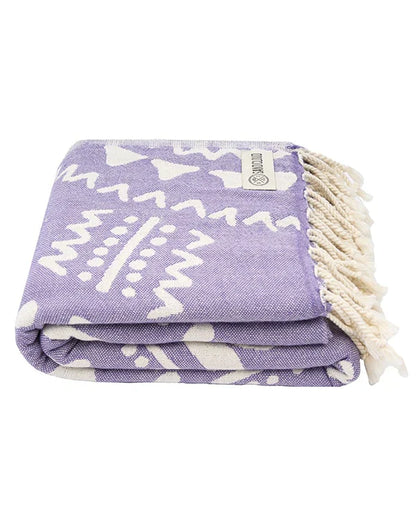 Boho Towel Purple
