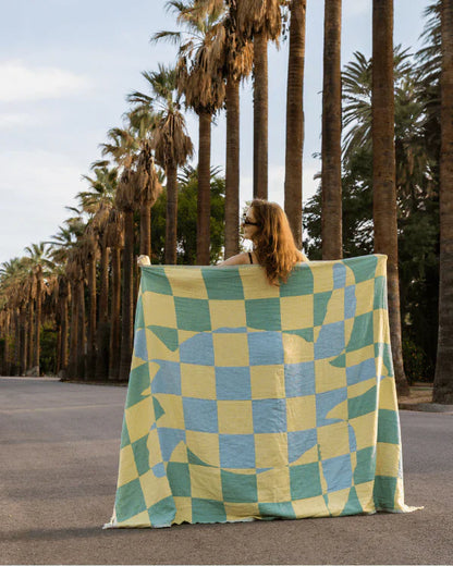 Turtle Checkmate Blanket