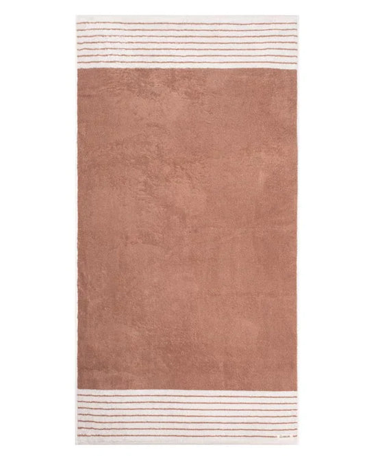 Micro Stripe Bath Bundle - 2 Pack - Warm Taupe