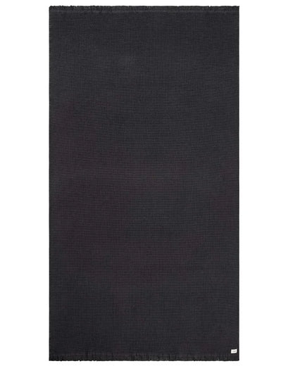 Micro Waffle XL Bath Bundle - 2 Pack - Black