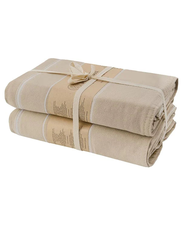 Classic Fringeless XL Bath Bundle - Sand