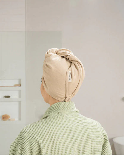 Terra Hair Towel - Sand