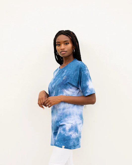 Navy Acid Wash Tee