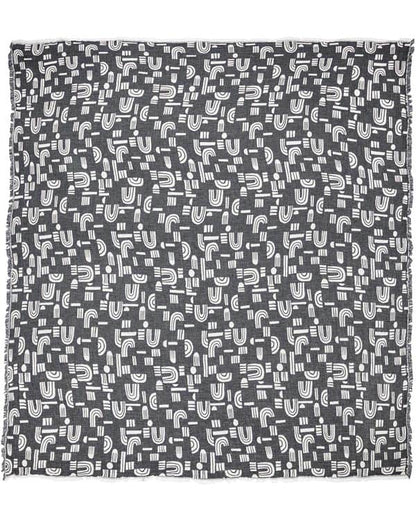Retro Arches PARTY BLANKET™ Black