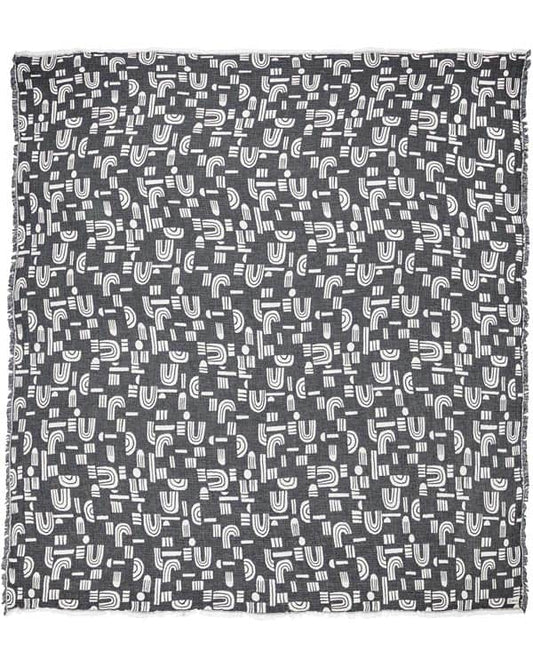Retro Arches PARTY BLANKET™ Black
