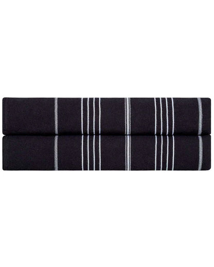 Classic Fringeless XL Bath Bundle - Black