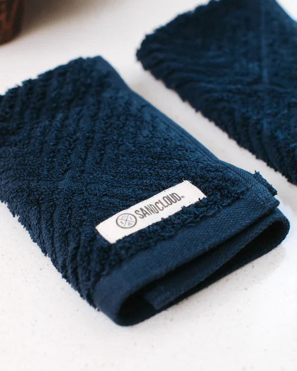 Willow Bath Washcloth Bundle - 6 Pack - Deep Ocean