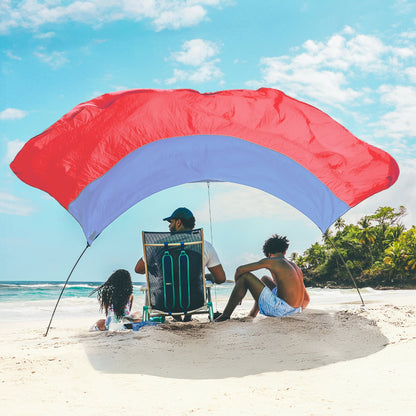 Shibumi Shade with Wind Assist - Coral