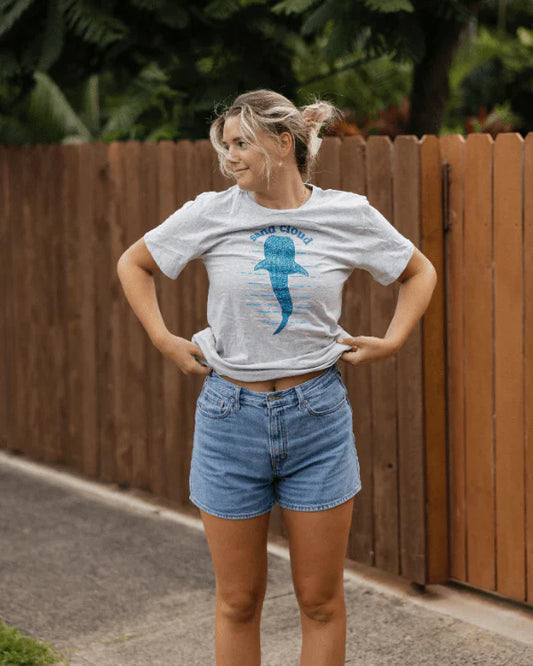 Spotted Shark SS Tee - Heather Gray