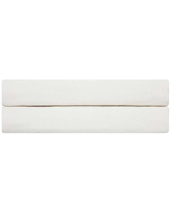 Terra Fringeless XL Bath Bundle - Ivory - 2 Pack