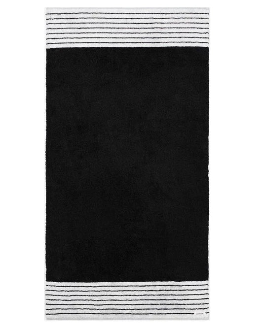 Micro Stripe Bath Bundle - 2 Pack - Black