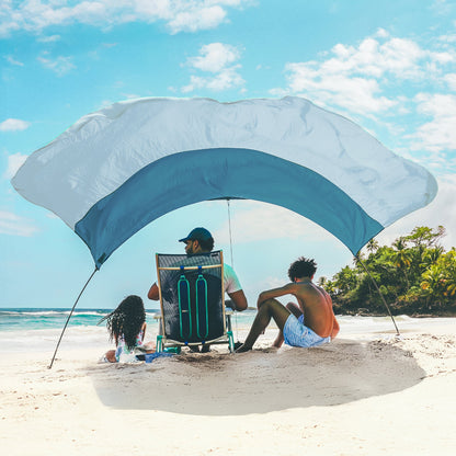 Shibumi Shade with Wind Assist - Summer Sky