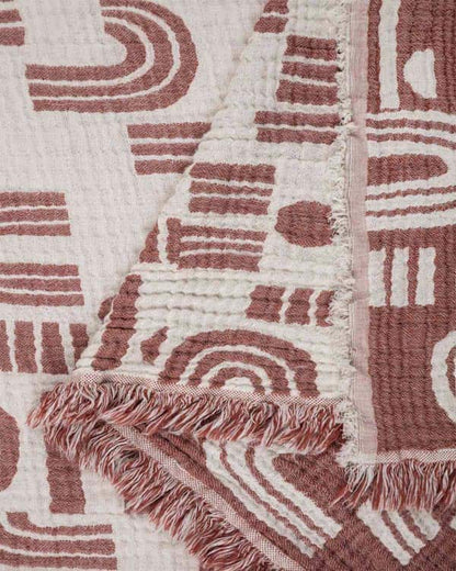 Retro Arches PARTY BLANKET™ Brick