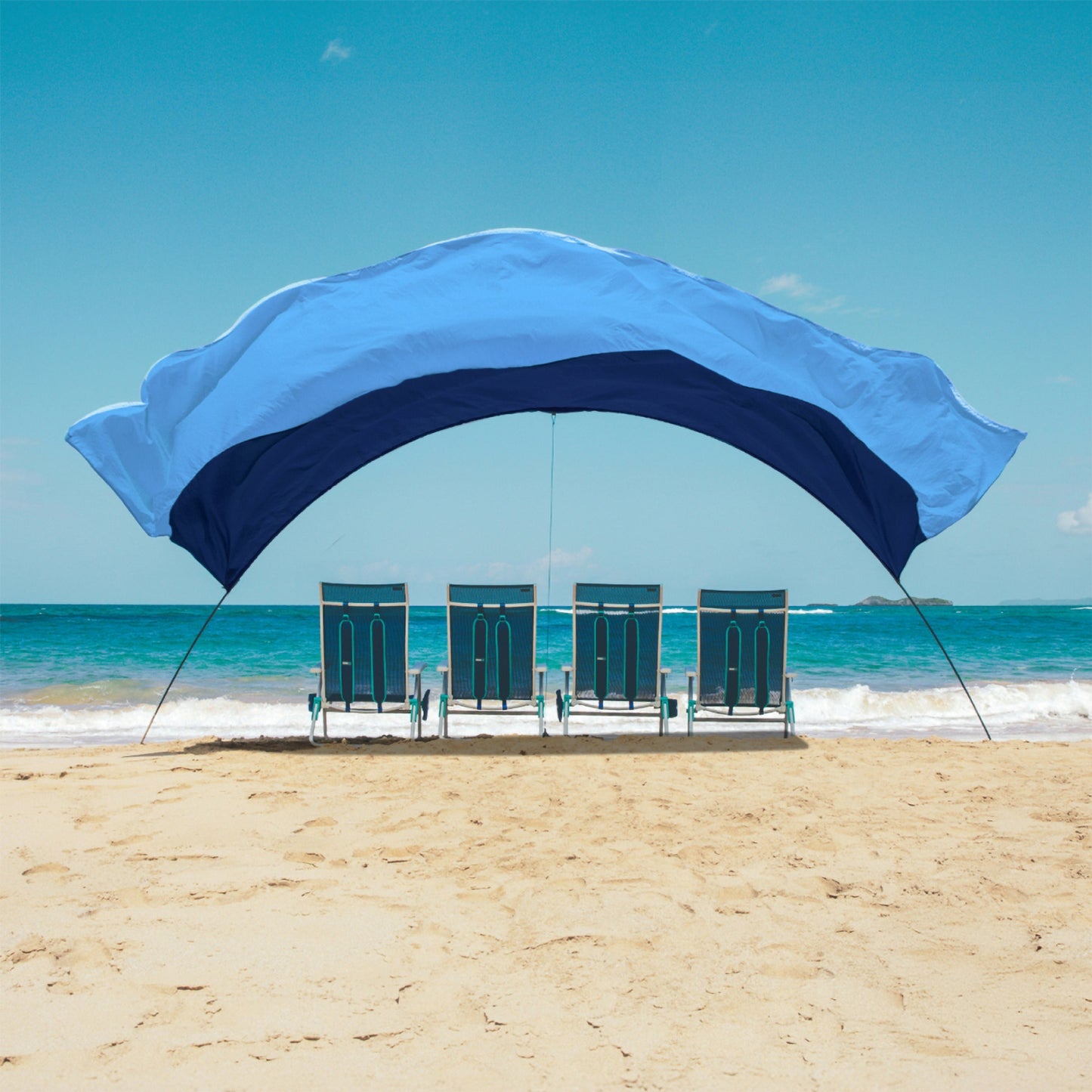 Shibumi Shade with Wind Assist - Deep Water