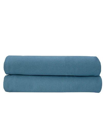 Terra Fringeless XL Bath Bundle - Slate Blue