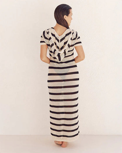 Gappo Hooded Net Dress