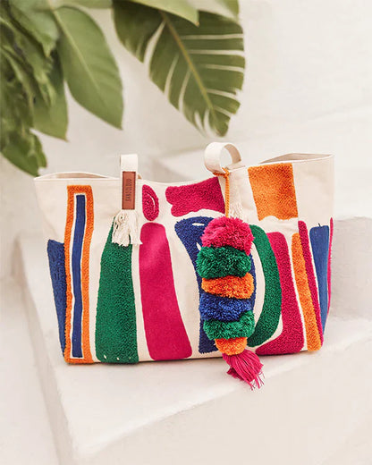 Hermosa Chenille Tote