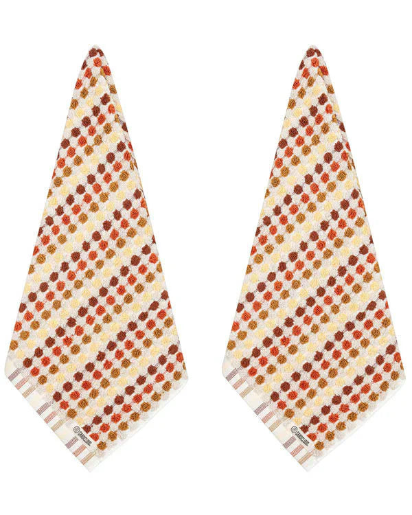 Stripe Polka Dot Hand Bath Bundle - 2 Pack - Taupe