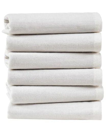 Terra Bath Washcloth Bundle - 6 Pack - Ivory