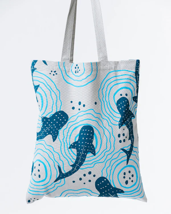 Shark Ripples Everyday Tote