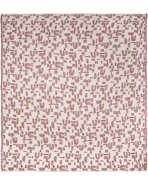 Retro Arches PARTY BLANKET™ Brick