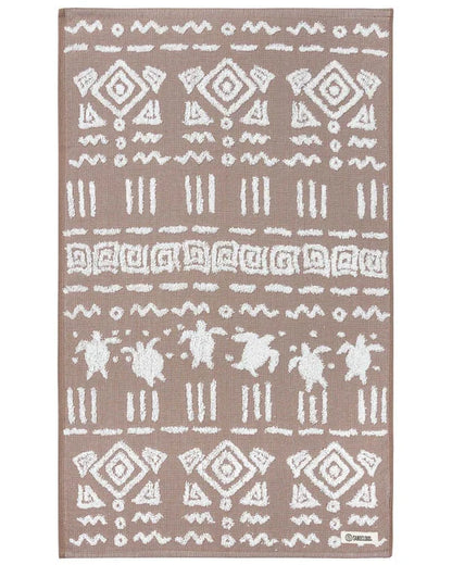 Turtle Mudcloth Hand Bath Bundle - 2 Pack - Taupe