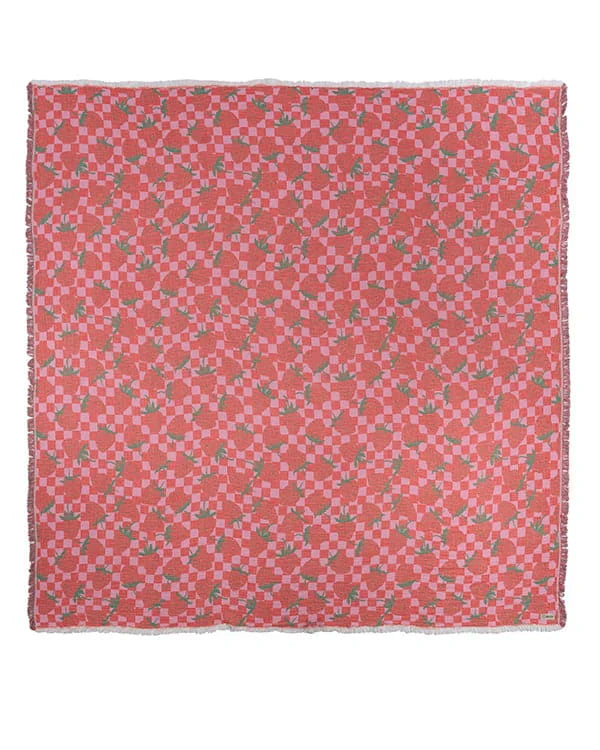 Checker Strawberry - PARTY BLANKET™