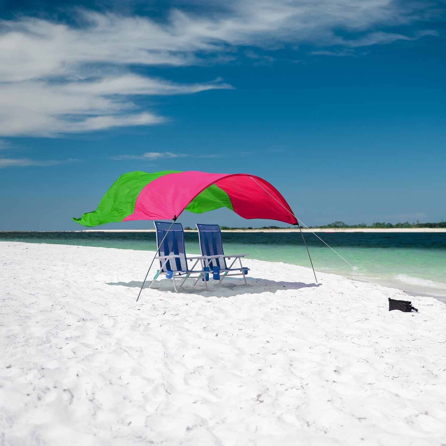 Shibumi Shade with Wind Assist - Hibiscus
