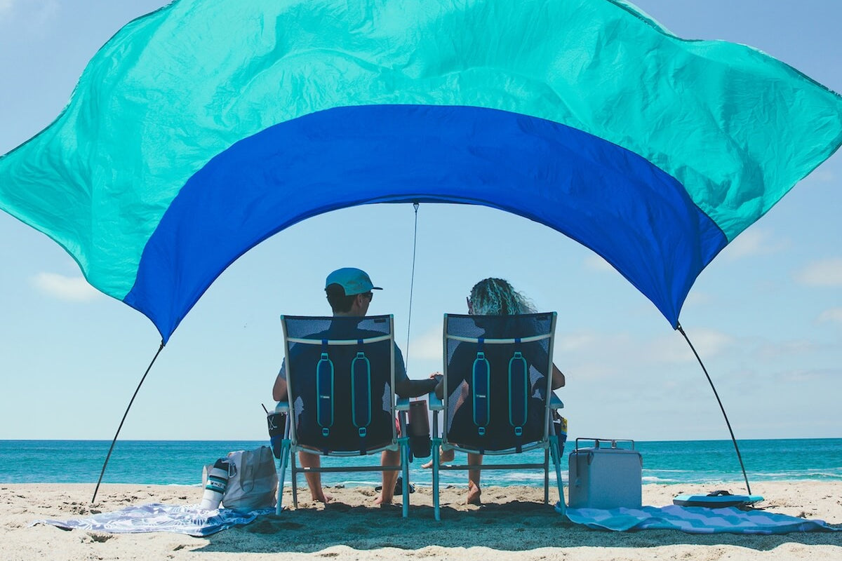Shibumi Shade with Wind Assist - Hibiscus