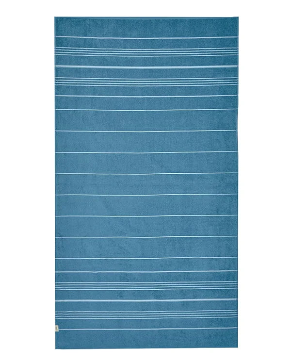 Classic Fringeless XL Bath Bundle - Slate Blue