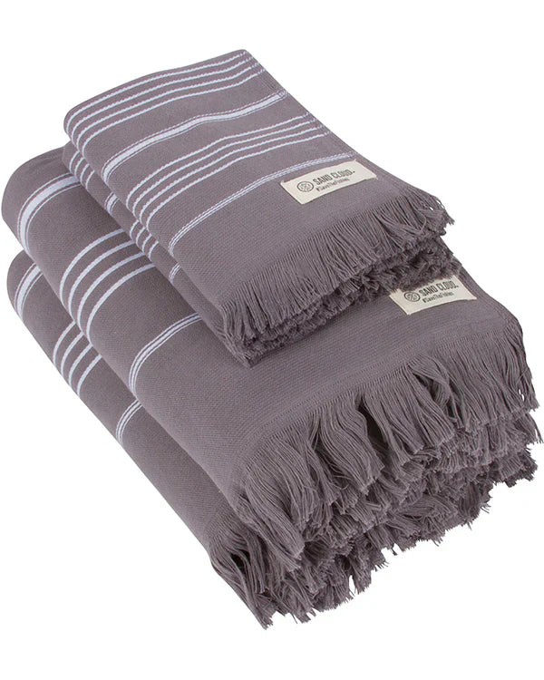 Classic XL Bath Bundle 4 Pack - Grey