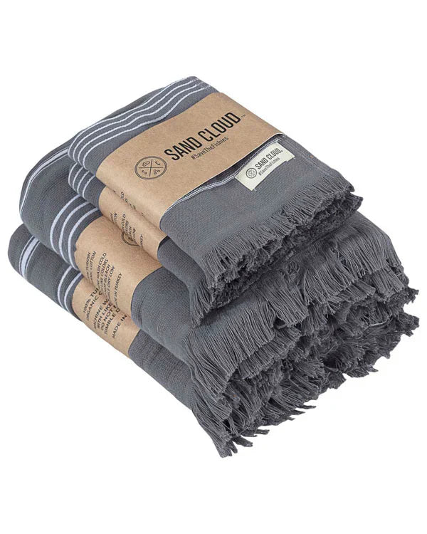 Classic XL Bath Bundle 4 Pack - Grey